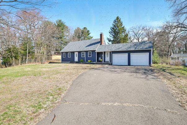 Attached, Backyard, Exterior, Facade, Cape Cod