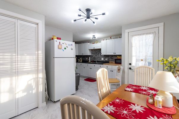 Interior, Kitchen, Marble, Pendant Lights