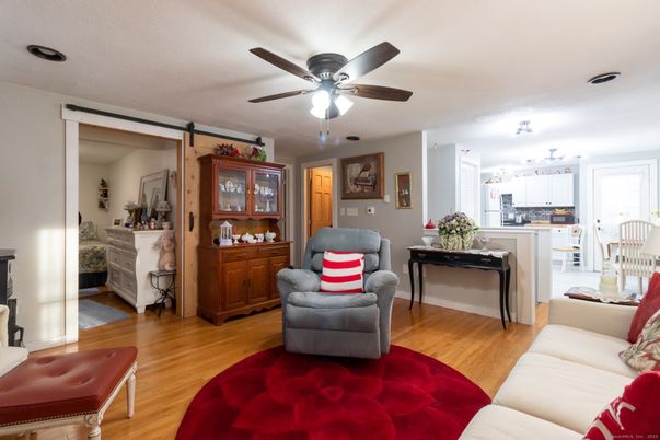 Interior, Kitchen, Living room, Wood Texture Flooring