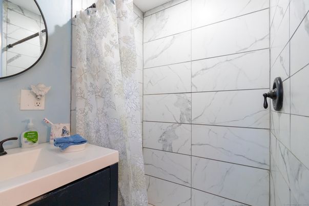 Bathroom, Interior, Marble Walls