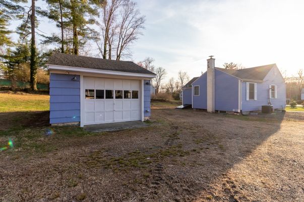 Backyard, Detached Garage, Exterior