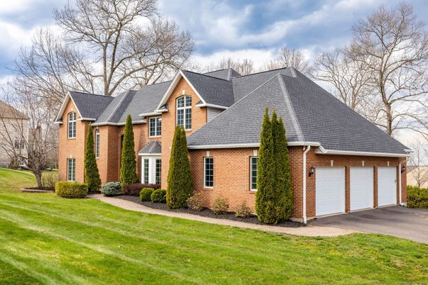 Attached, Exterior, Facade, Brick Facade, Brick Traditional
