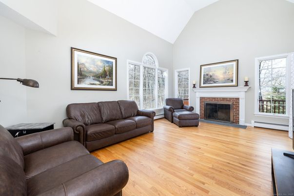 Fireplace, Interior, Living room, Wood Texture Flooring