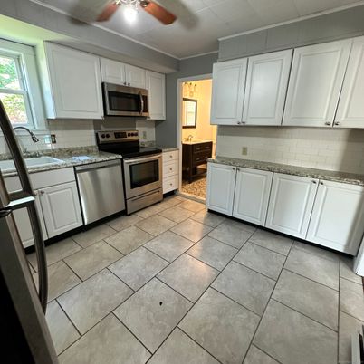 Interior, Kitchen, Stainless Steel Appliances