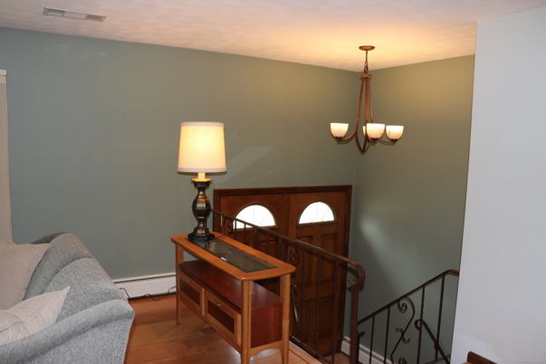 Chandelier, Interior, Wood Texture Flooring