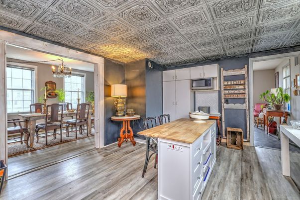 Chandelier, Dining room, Interior, Kitchen, Wood Texture Flooring