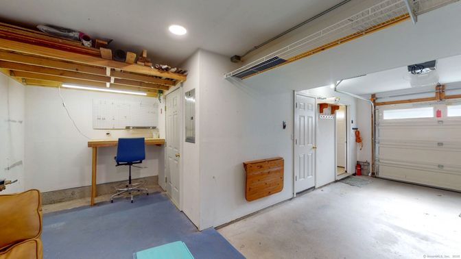 Garage, Interior, Recessed Lighting