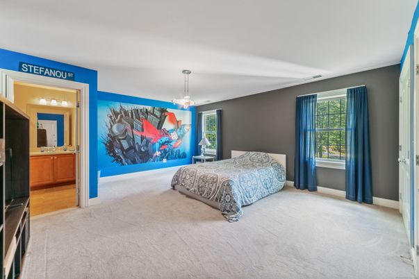 Bedroom, Interior, Pendant Lights