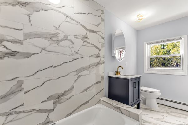 Bathroom, Interior, Marble, Marble Walls
