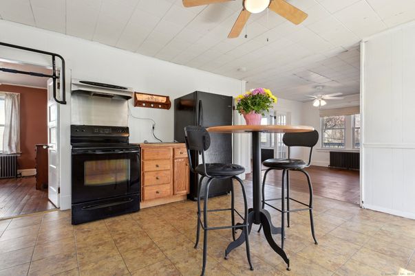 Dining room, Interior, Kitchen