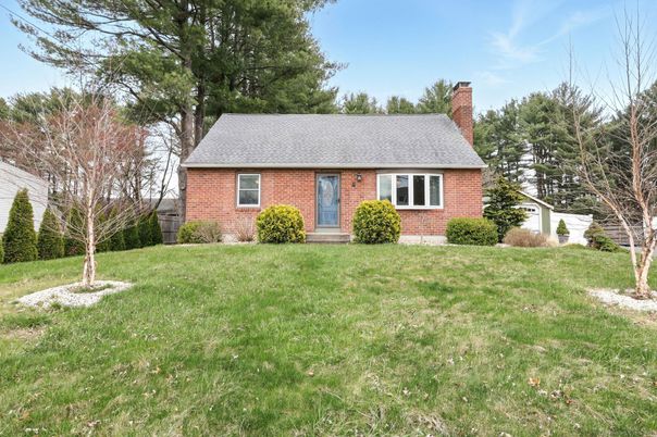 Exterior, Facade, Brick Facade, Cape Cod