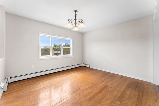 Chandelier, Empty room, Interior, Wood Texture Flooring