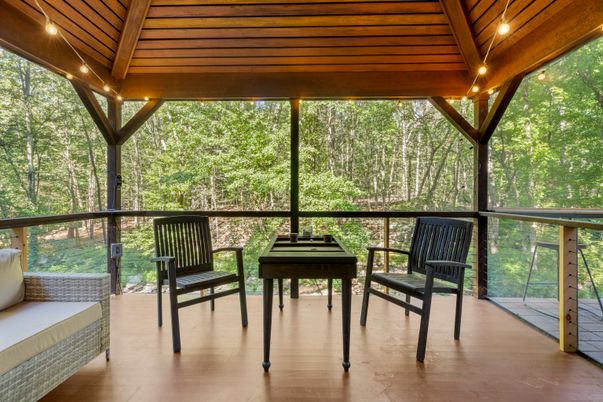 Exterior, Wooden Ceilings, Wood Texture Flooring