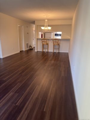 Chandelier, Empty room, Interior, Wood Texture Flooring