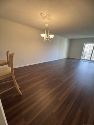 Chandelier, Empty room, Interior, Wood Texture Flooring