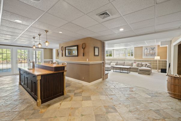 Interior, Kitchen, Living room, Pendant Lights, Recessed Lighting
