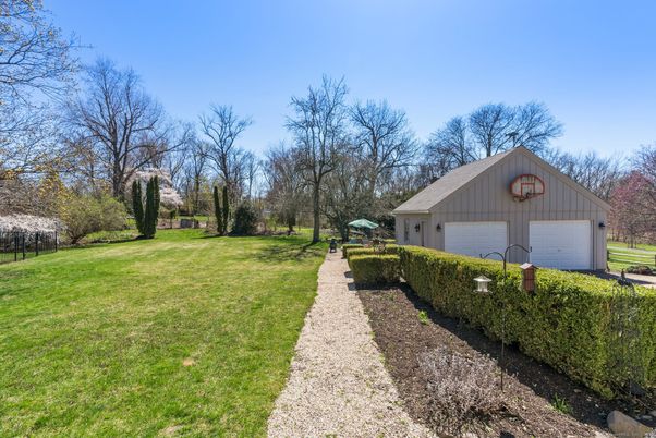 Backyard, Detached Garage, Exterior