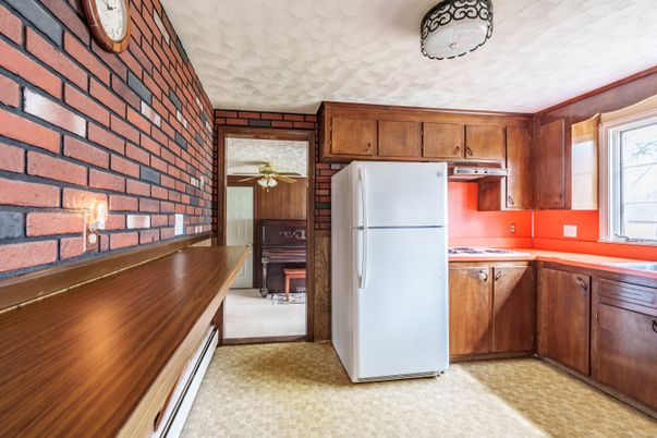 Interior, Kitchen, Stone Walls