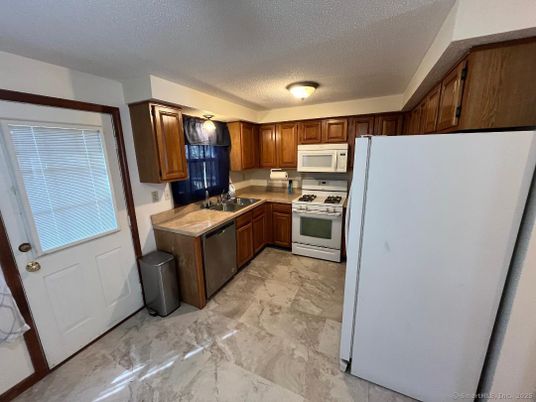 Interior, Kitchen, Marble, Stainless Steel Appliances