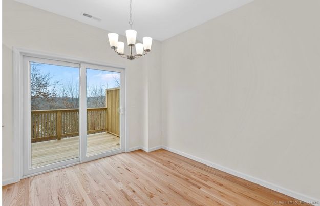 Chandelier, Empty room, Interior, Wood Texture Flooring
