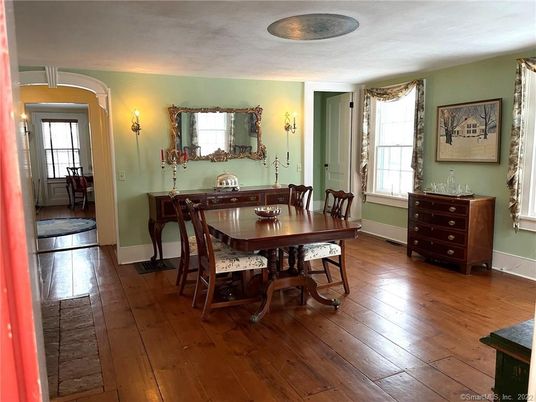 Dining room, Interior, Wood Texture Flooring