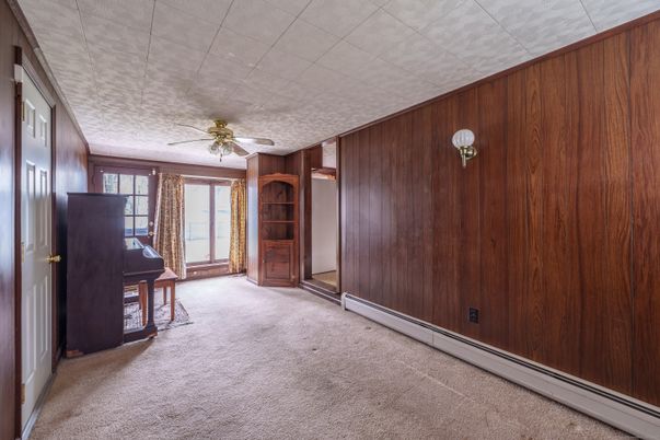Empty room, Interior, Wooden Walls