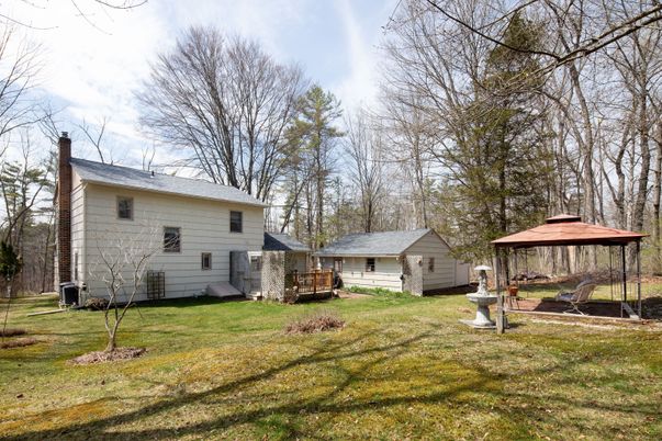 Backyard, Detached Garage, Exterior