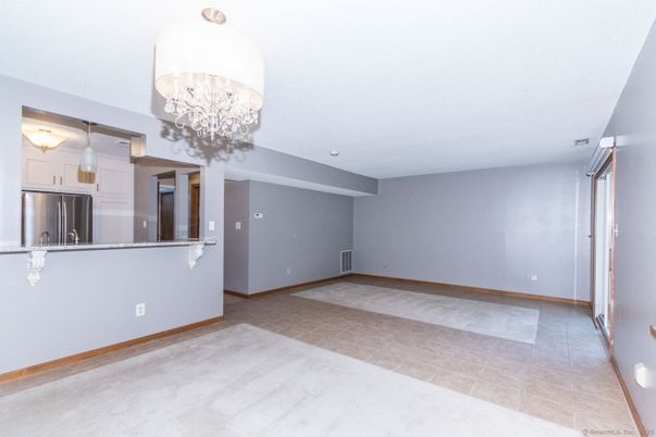 Chandelier, Empty room, Interior, Kitchen