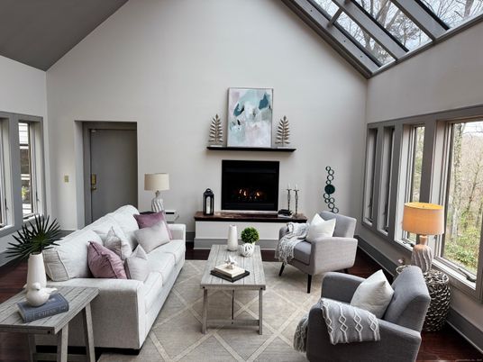 Fireplace, Interior, Living room, Wood Texture Flooring
