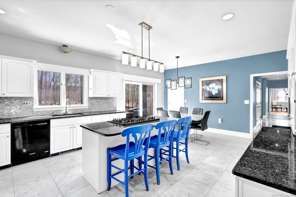 Dining room, Interior, Kitchen, Pendant Lights, Recessed Lighting