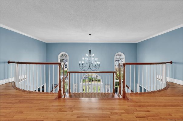 Chandelier, Interior, Wood Texture Flooring