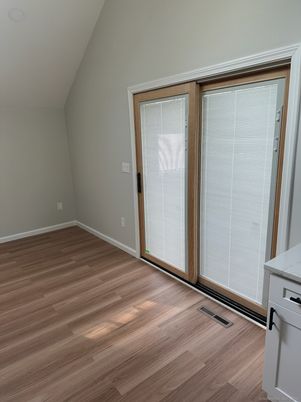 Empty room, Interior, Wood Texture Flooring