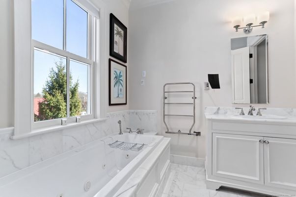Bathroom, Dual Sink Vanities, Interior, Marble