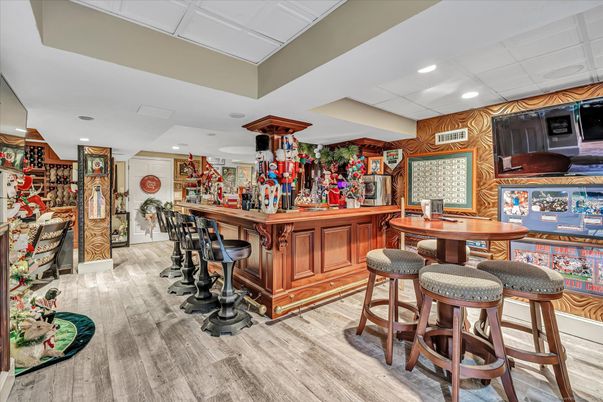 Interior, Recessed Lighting, Wood Texture Flooring