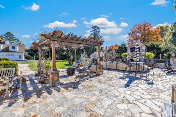 Backyard, Exterior, Fireplace, Playground