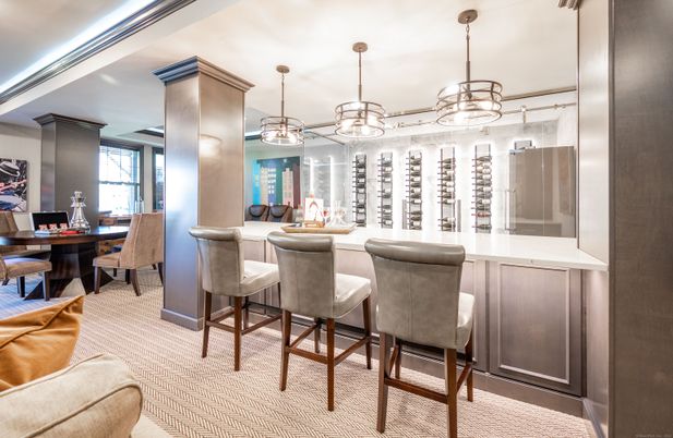 Dining room, Interior, Pendant Lights