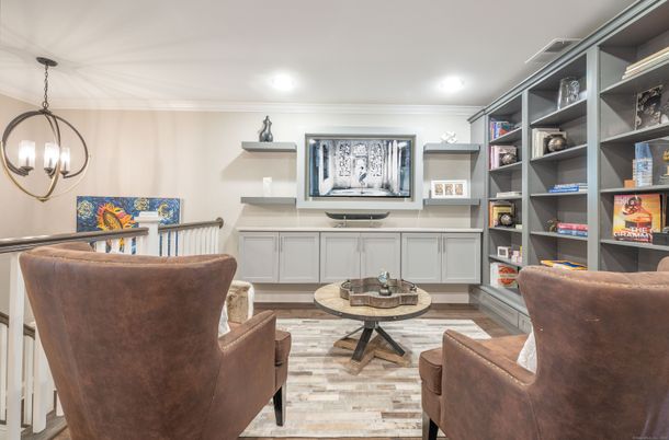 Interior, Pendant Lights, Recessed Lighting, Wood Texture Flooring