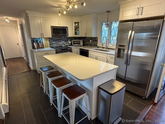 Interior, Kitchen, Pendant Lights, Stainless Steel Appliances