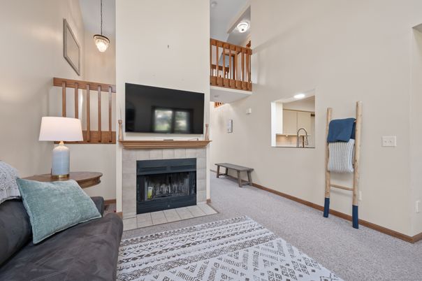 Fireplace, Interior, Pendant Lights, Recessed Lighting