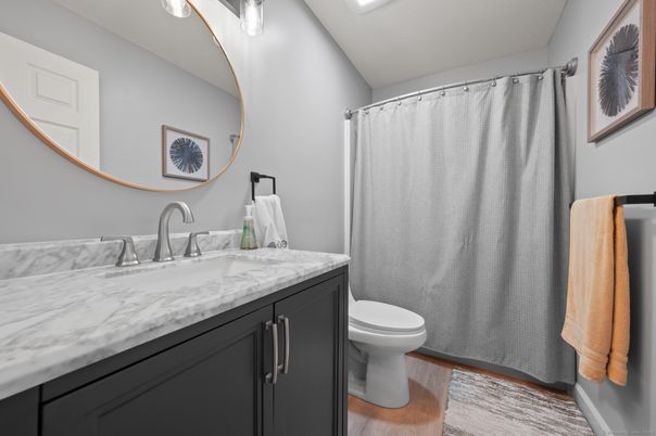 Bathroom, Interior, Wood Texture Flooring