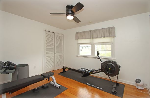 Fitness Equipment, Interior, Wood Texture Flooring