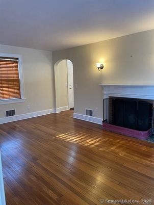 Empty room, Fireplace, Interior, Wood Texture Flooring