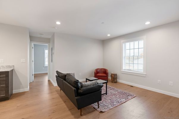 Interior, Recessed Lighting, Wood Texture Flooring