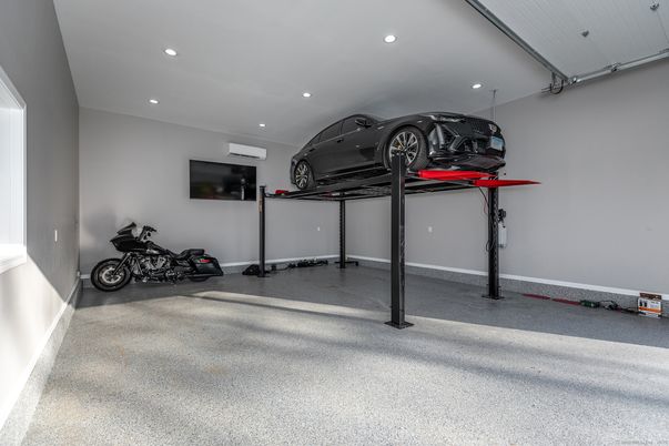 Garage, Interior, Recessed Lighting