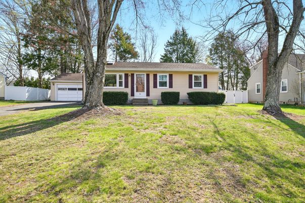 Attached, Backyard, Detached Garage, Exterior, Facade, Ranch