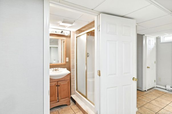 Bathroom, Glass Shower, Interior