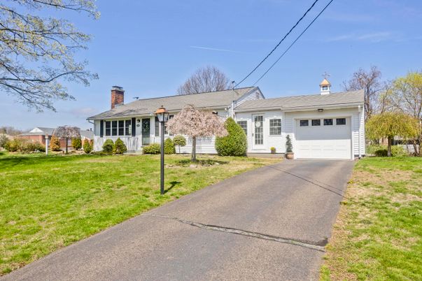 Attached, Backyard, Exterior, Facade, Cape Cod