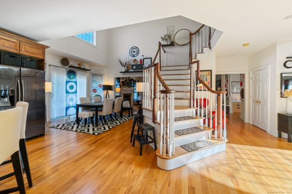 Dining room, Interior, Wood Texture Flooring