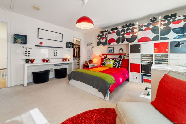 Bedroom, Interior, Pendant Lights