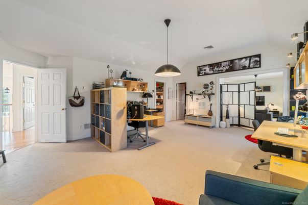 Home Office, Interior, Pendant Lights